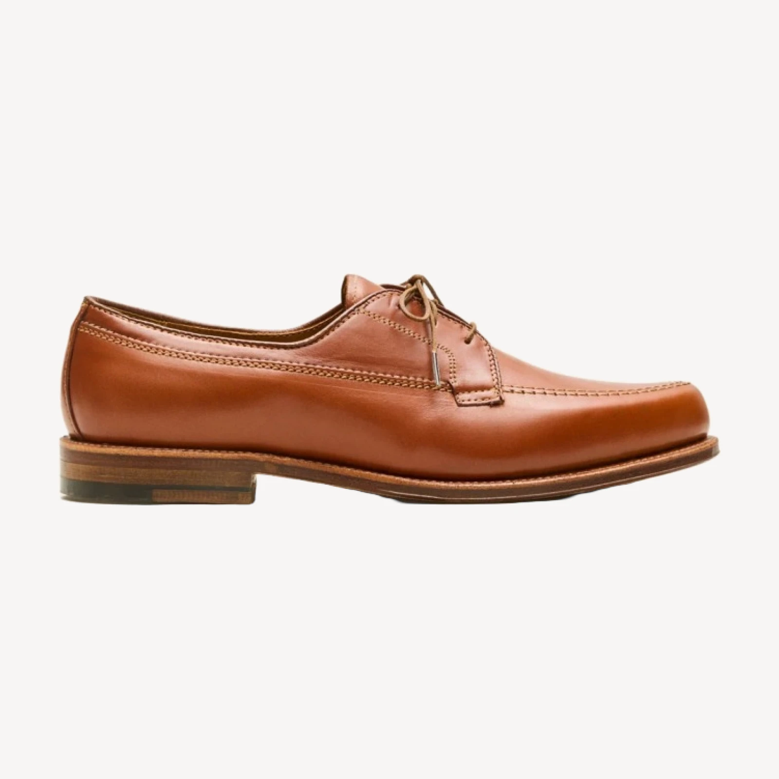 Alden® for J.Crew three-eye bluchers in leather