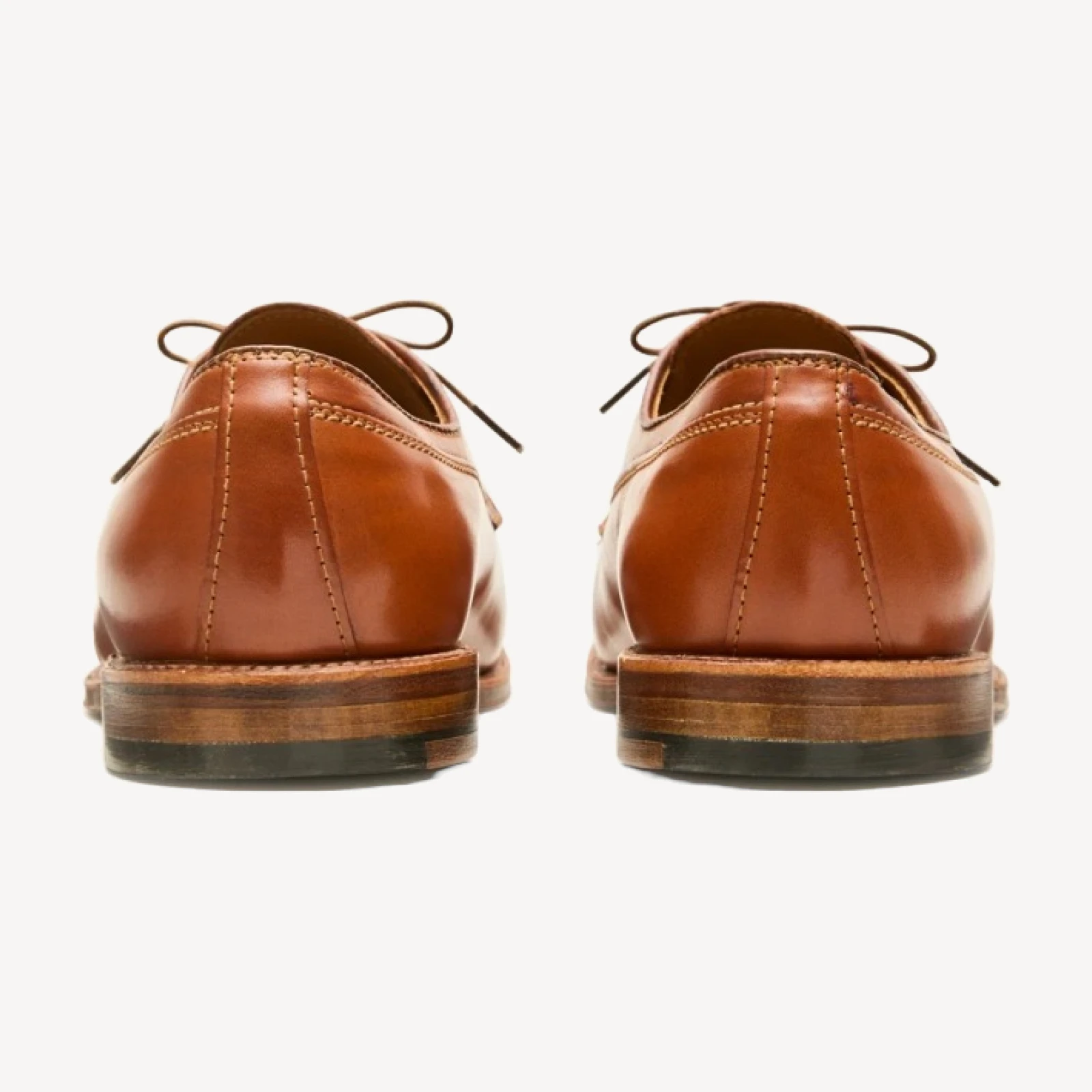 Alden® for J.Crew three-eye bluchers in leather