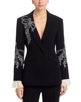 Cinq a Sept Cascading Ribbon Cheyenne Blazer