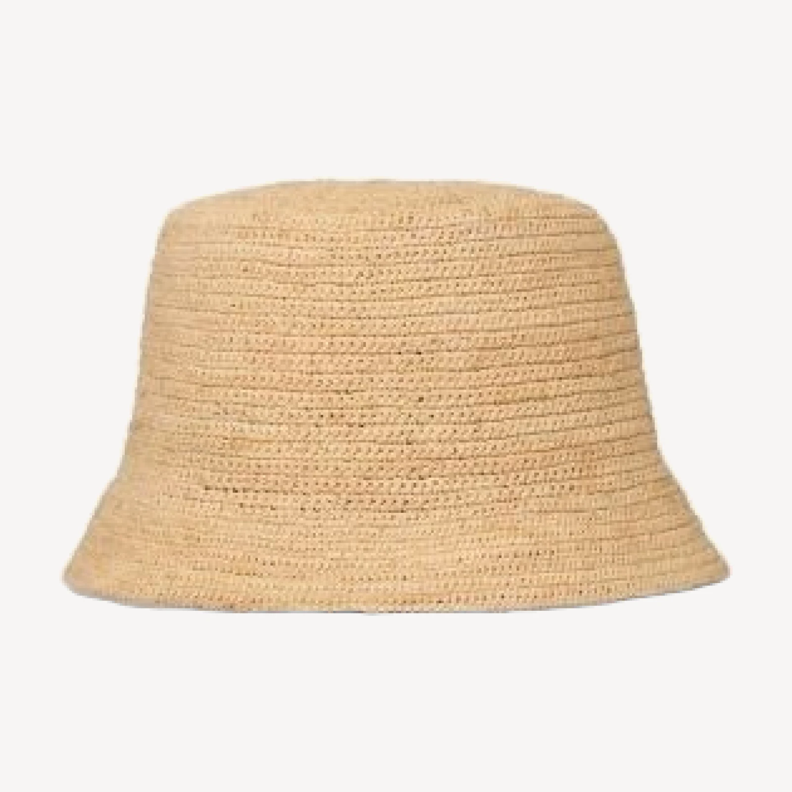 Sandro Crochet Raphia Bucket Hat