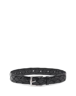 Sandro Men's Braided Leather Belt