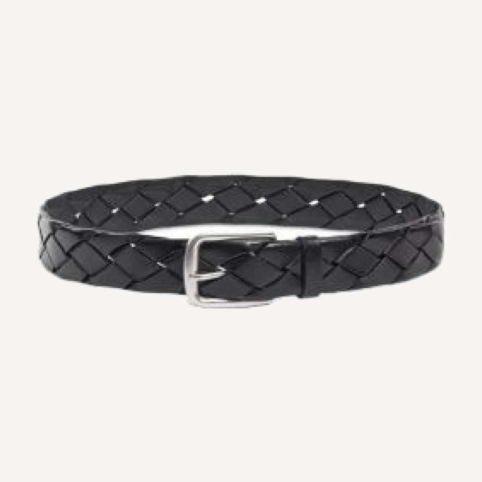 Sandro Men's Braided Leather Belt