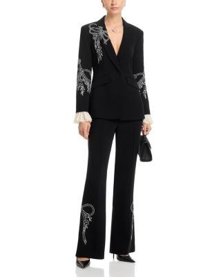 Cinq a Sept Cascading Ribbon Pants