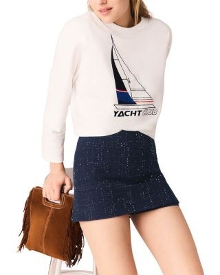 Maje Boat Print Tee