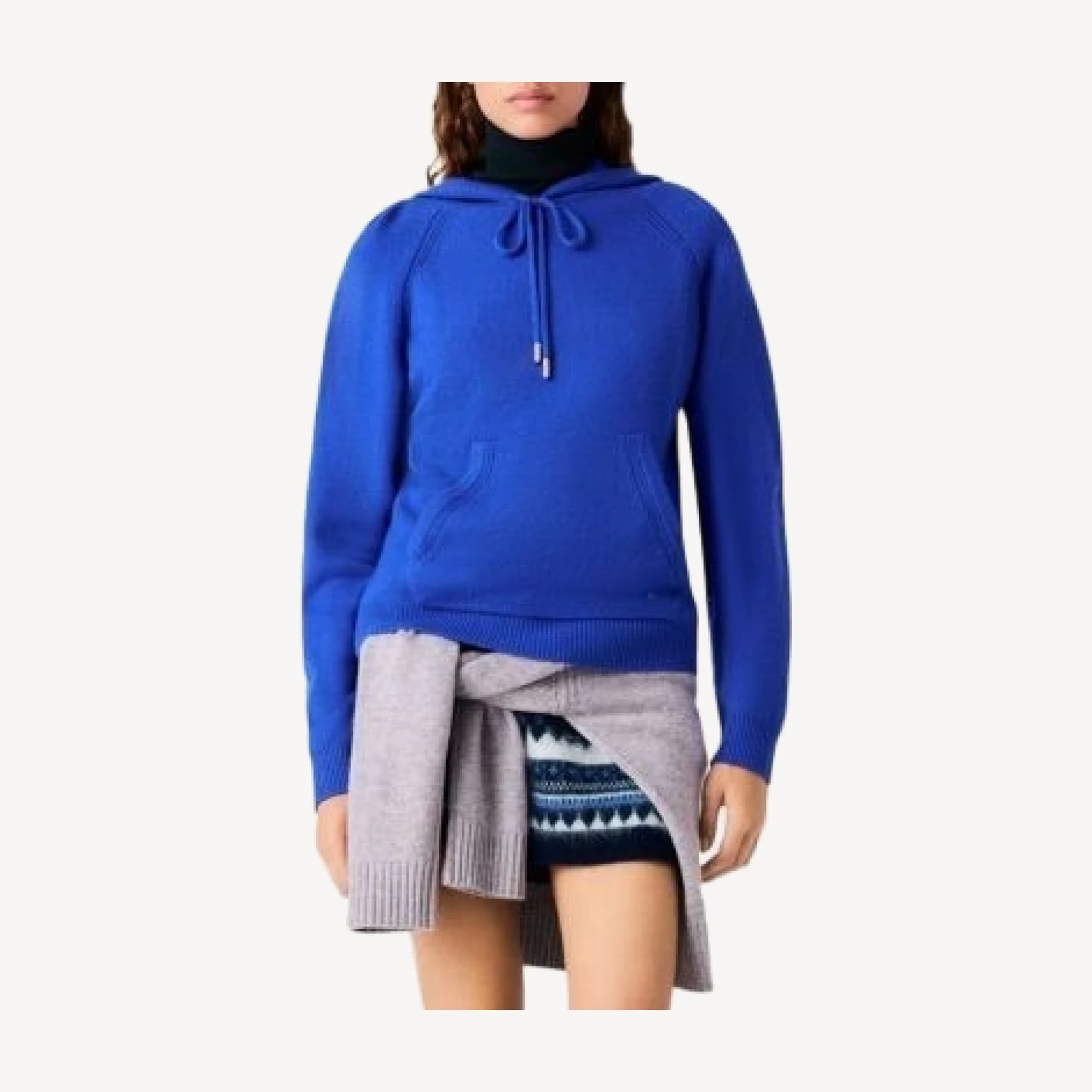 Maje Wool & Cashmere Hoodie