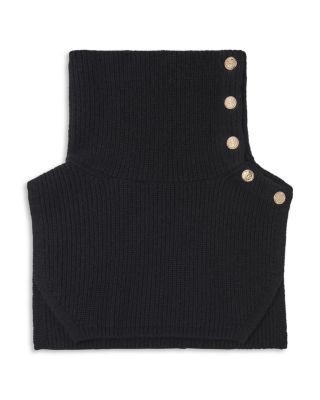 Maje Wool & Cashmere Collar Wrap