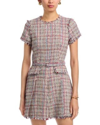 Cinq a Sept Wildflower Tweed Kelsey Dress