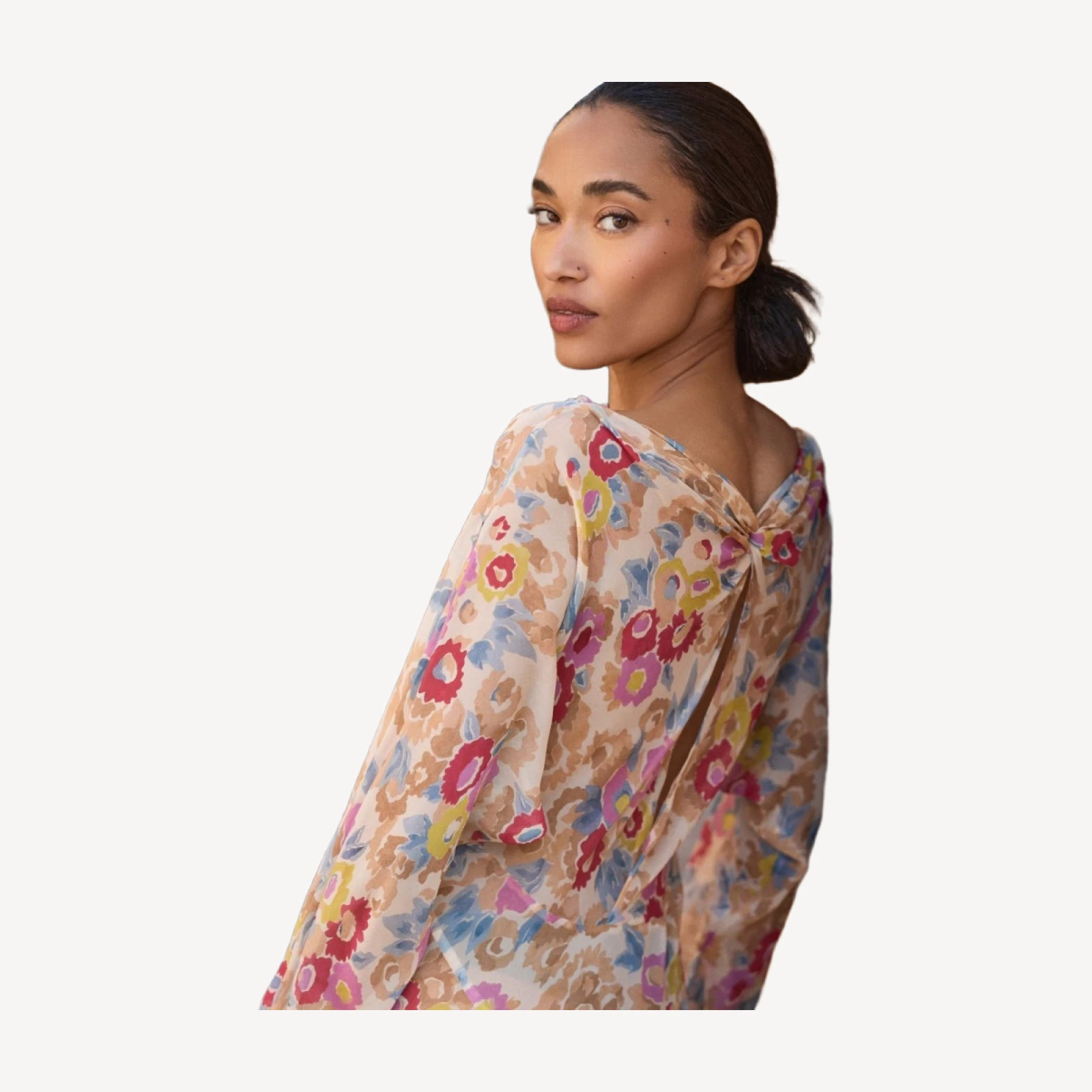 OPHELIA DRESS -- JARDIN DE CAMELIAS