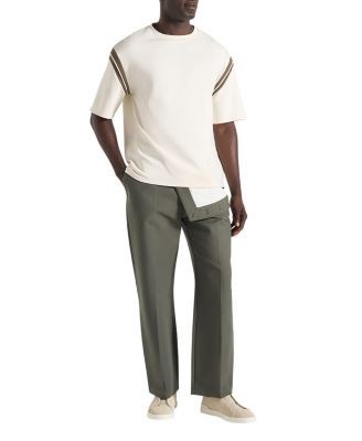 Maniere De Voir Georges Varsity Cotton T-shirt