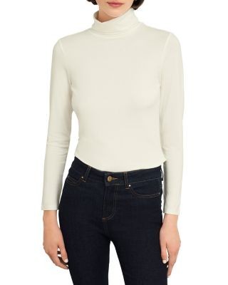 Hobbs London Mischa Roll Neck Top