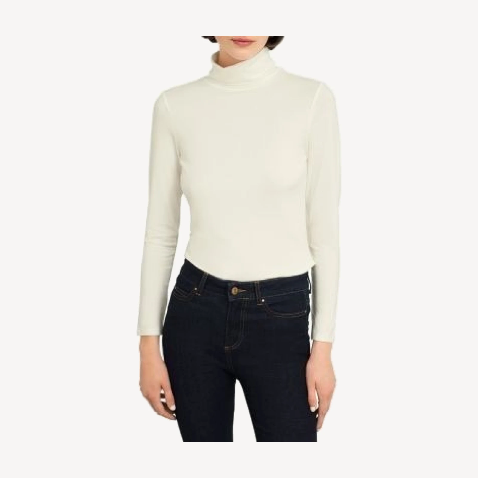 Hobbs London Mischa Roll Neck Top