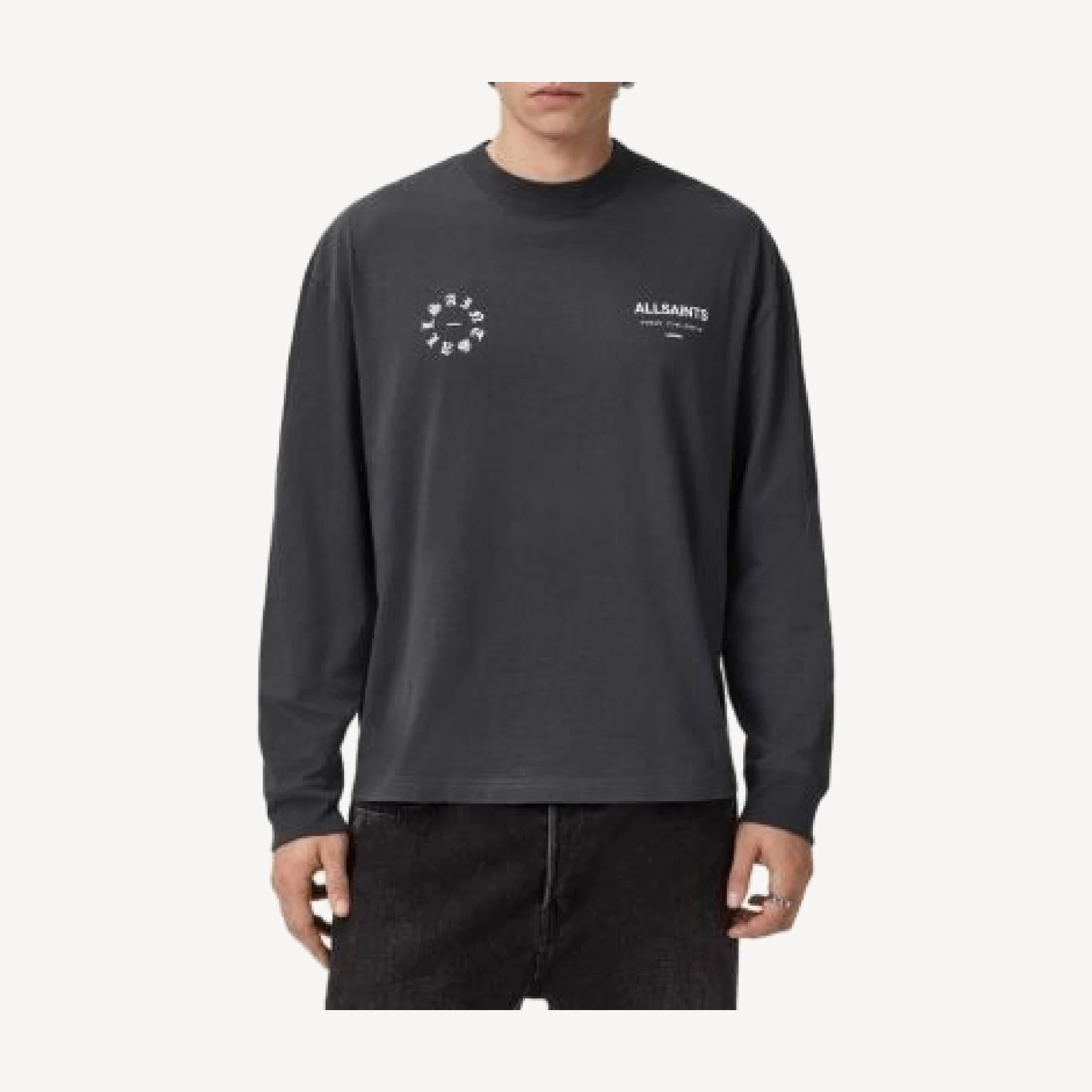Allsaints Kindred Oversized Logo Sweatshirt