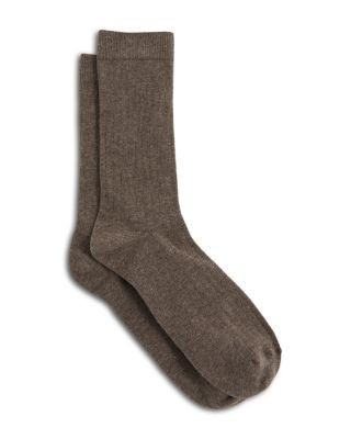 Reiss Felicia Ribbed Cotton Socks