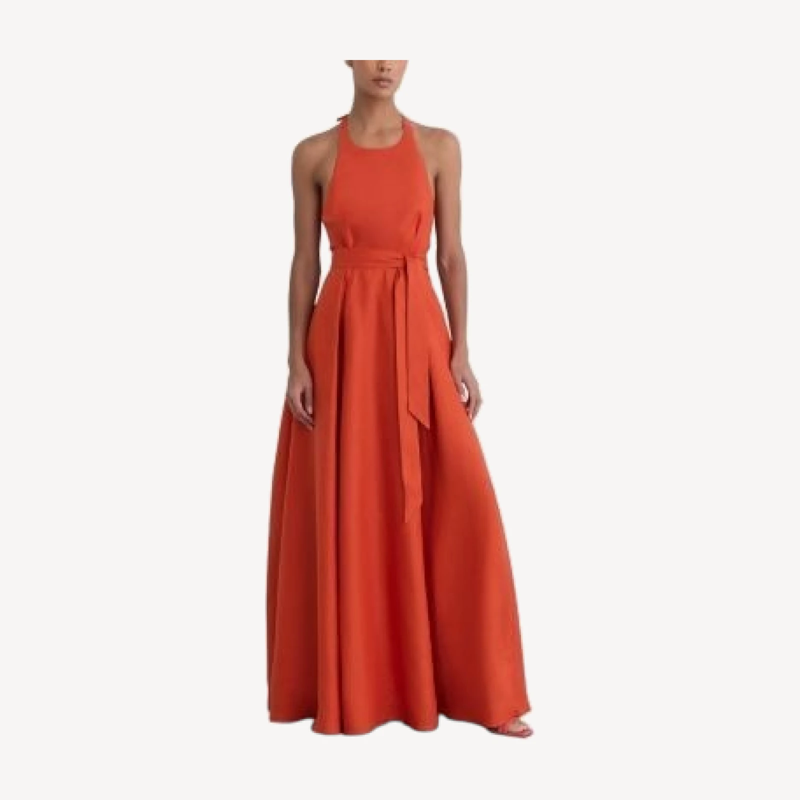 Reiss Paules Sleeveless Linen Dress
