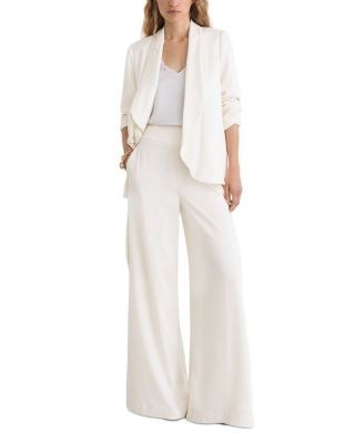Reiss Petite Clover Wide Leg Suit Pants