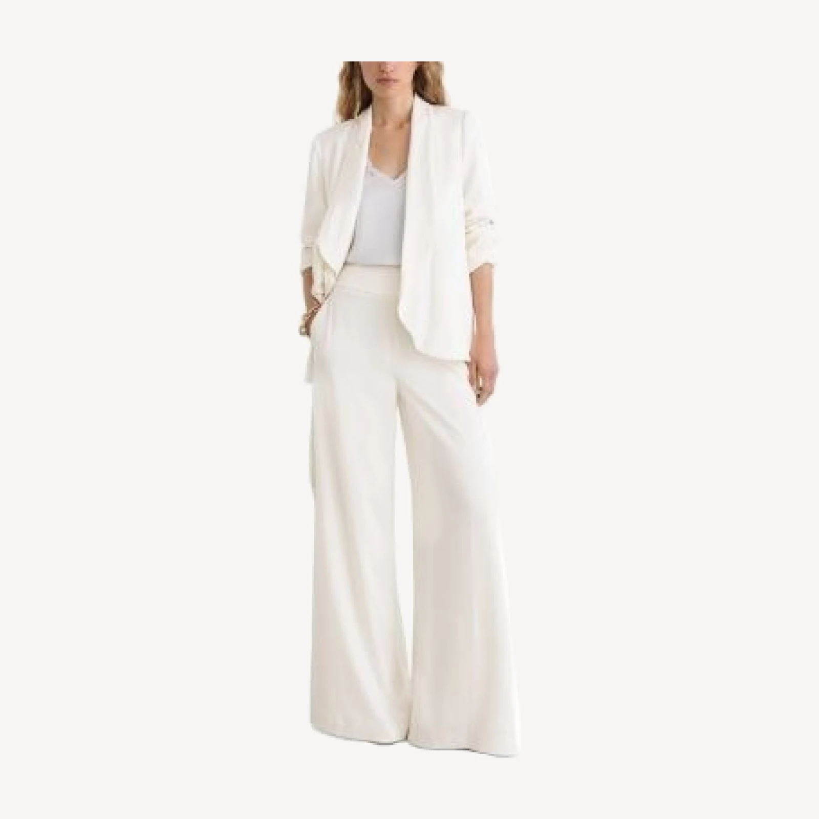 Reiss Petite Clover Wide Leg Suit Pants