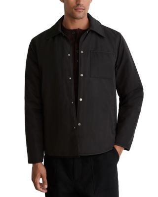 Reiss Raider Long Sleeve Patch Pocket Shirt Jacket