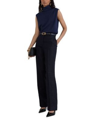 Reiss Wool Blend Sparkle Top