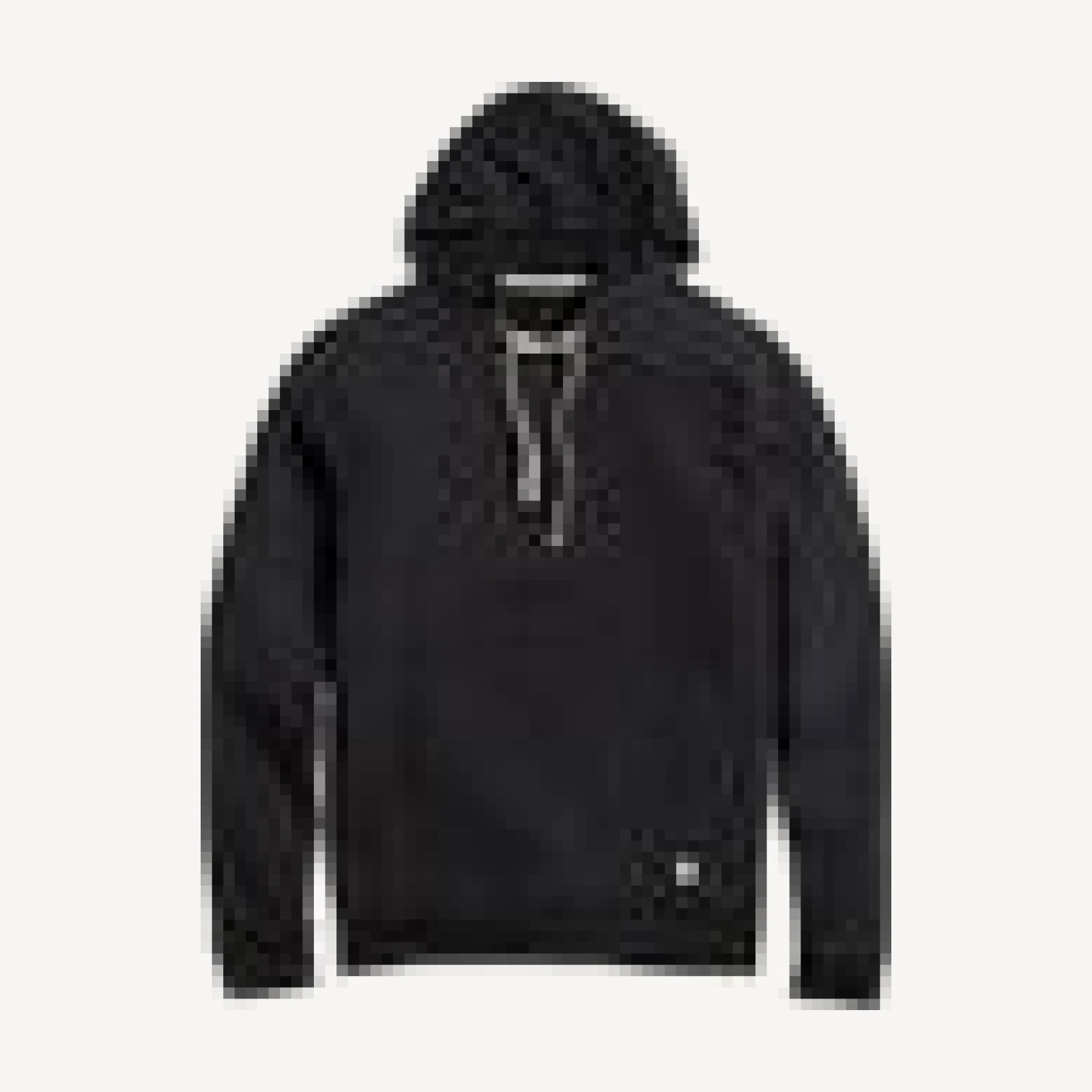 Men's Sunset Pullover Hoodie in Black