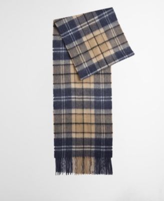 Barbour Wool & Cashmere Tartan Scarf