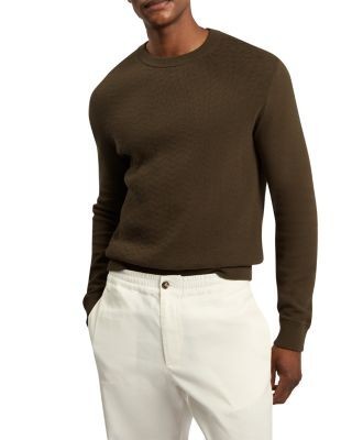 Ted Baker Ivess Cotton Mixed Stitch Sweater