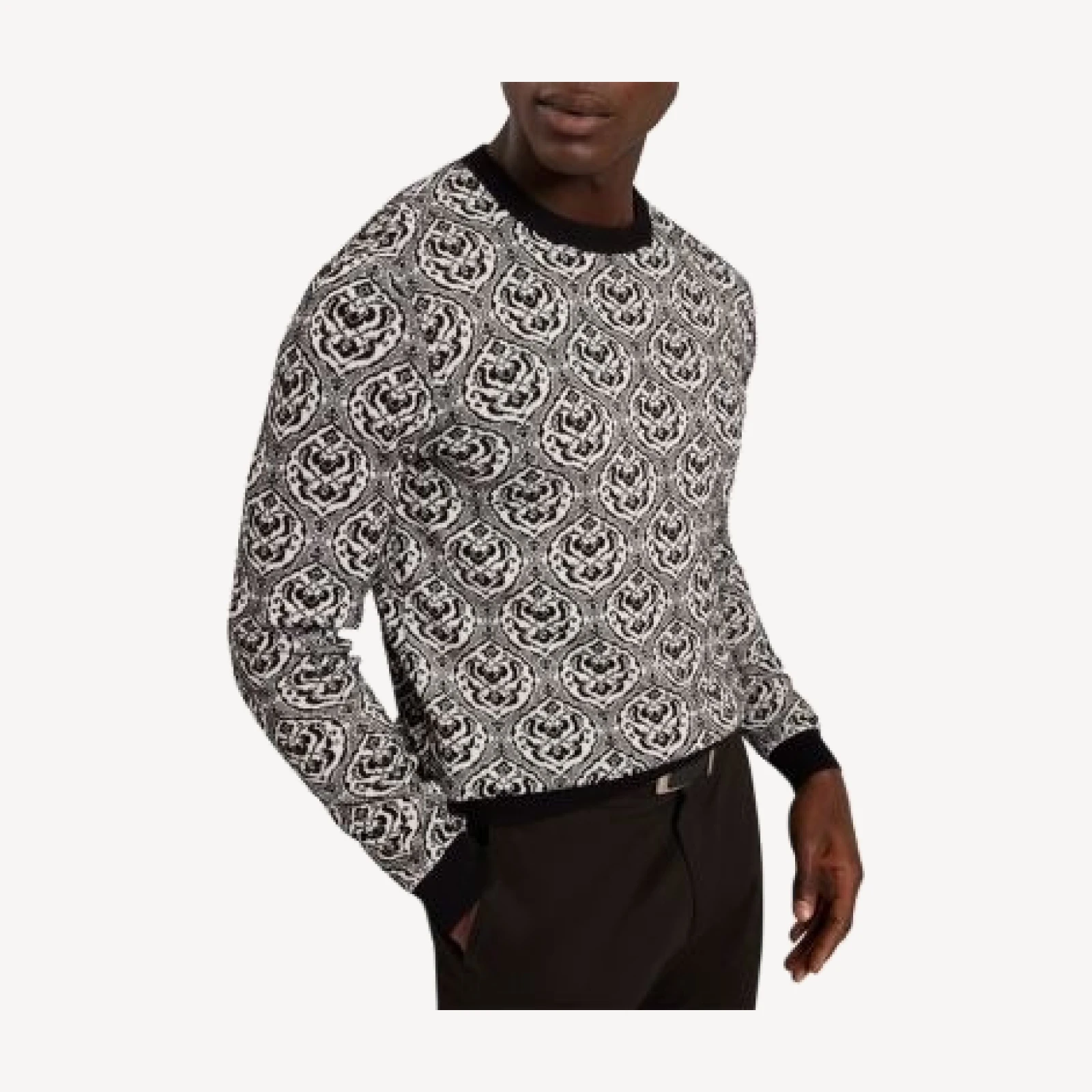 Ted Baker Courte Floral Jacquard Crew