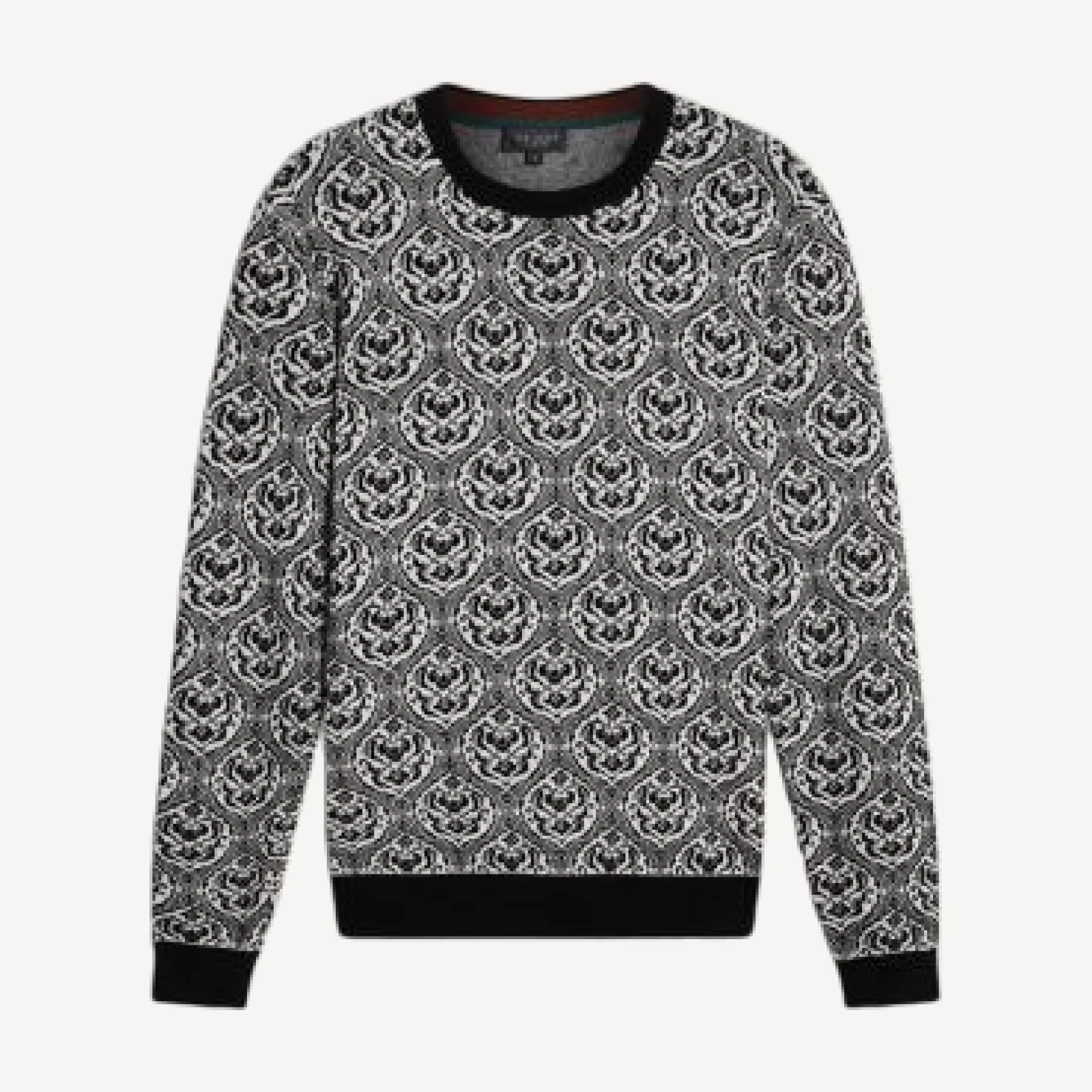 Ted Baker Courte Floral Jacquard Crew