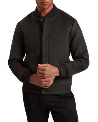 Ted Baker Legatto Smart Wool Bomber Jacket