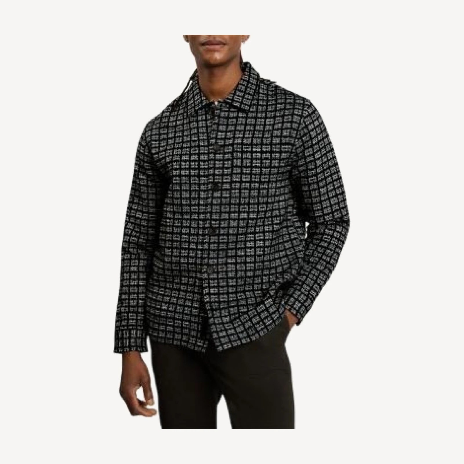 Ted Baker Renburg Boucle Overshirt