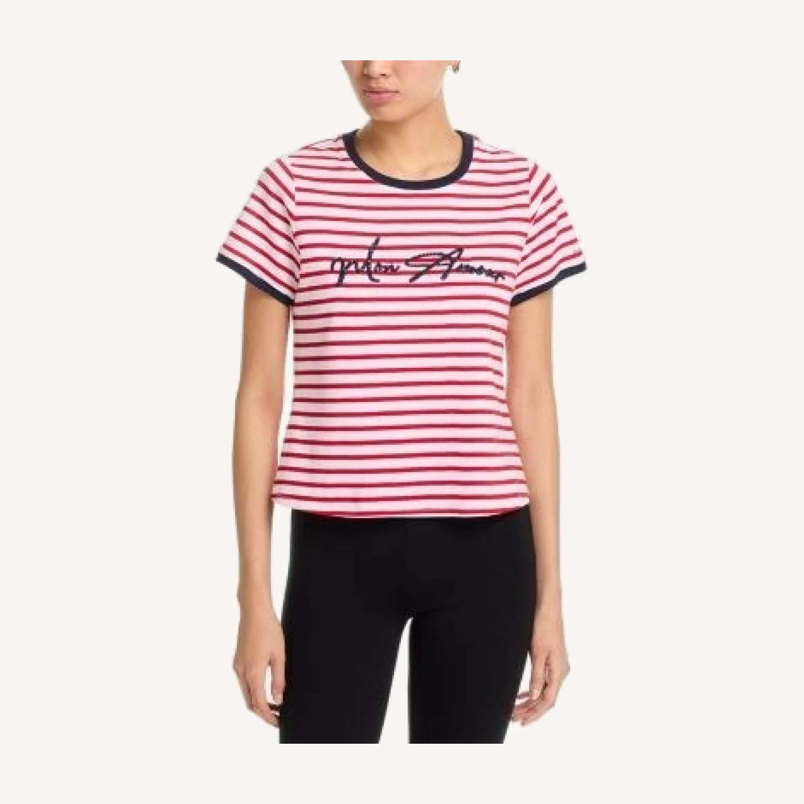 Cinq a Sept Mon Amour Striped Tee