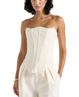 Maniere De Voir Scarlett Lace Up Corset