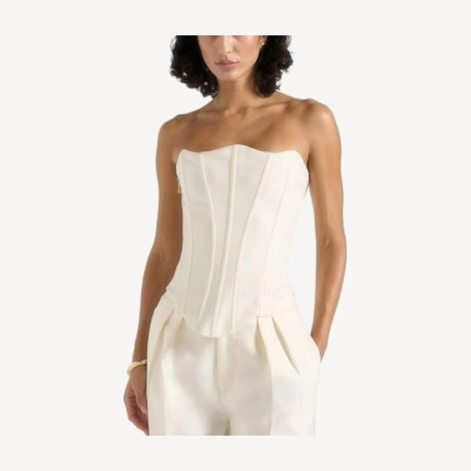 Maniere De Voir Scarlett Lace Up Corset