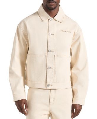 Maniere De Voir Damien Boxy Fit Denim Jacket