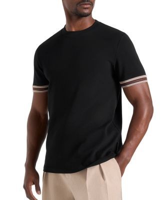 Maniere De Voir Layton Taped Cotton T-shirt