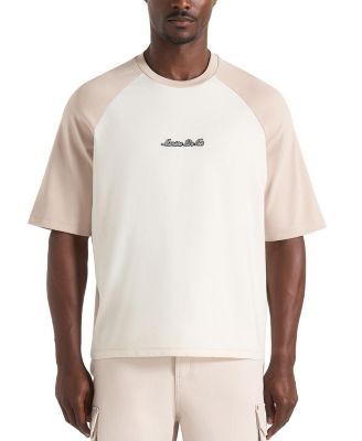 Maniere De Voir Unisex Signature Raglan Cotton T shirt