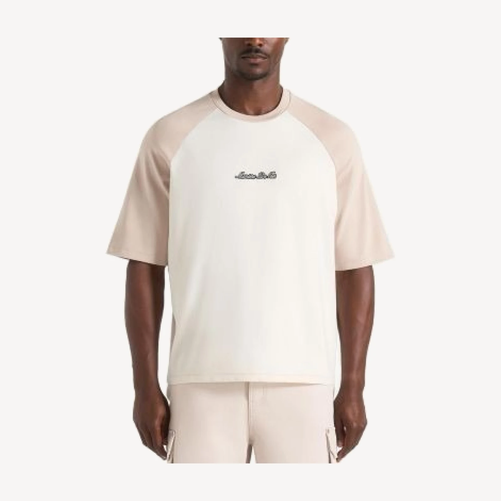 Maniere De Voir Unisex Signature Raglan Cotton T shirt