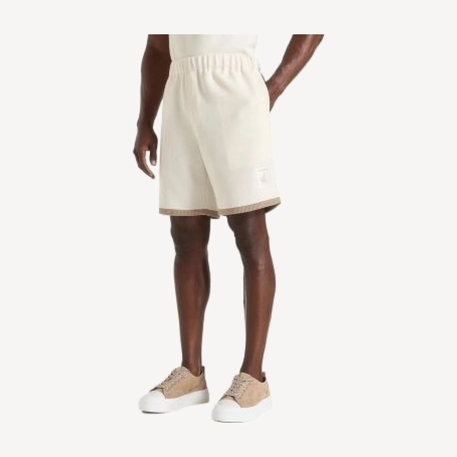 Maniere De Voir Reuben Crochet Detail Shorts