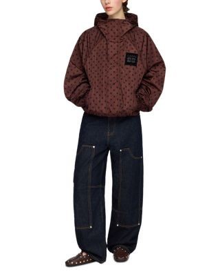 Ganni Printed Nylon Jacket