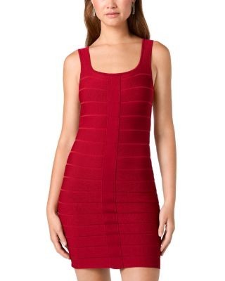 French Connection Bandage Knit Mini Dress