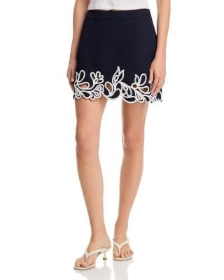 Cinq a Sept Embroidered Bonnie Skort