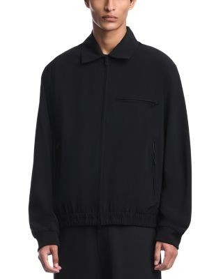 Emporio Armani Zipped Twill Blouson Jacket