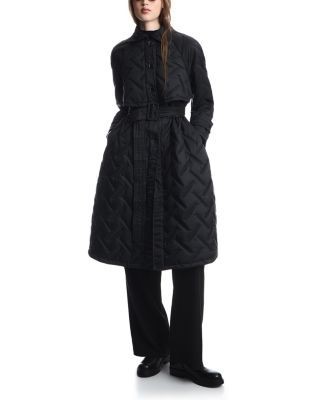 Emporio Armani Belted Down Puffer Coat