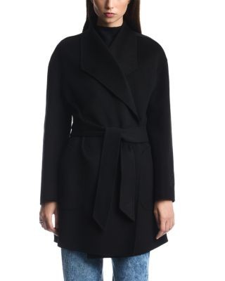 Emporio Armani Wool & Cashmere Wrap Coat