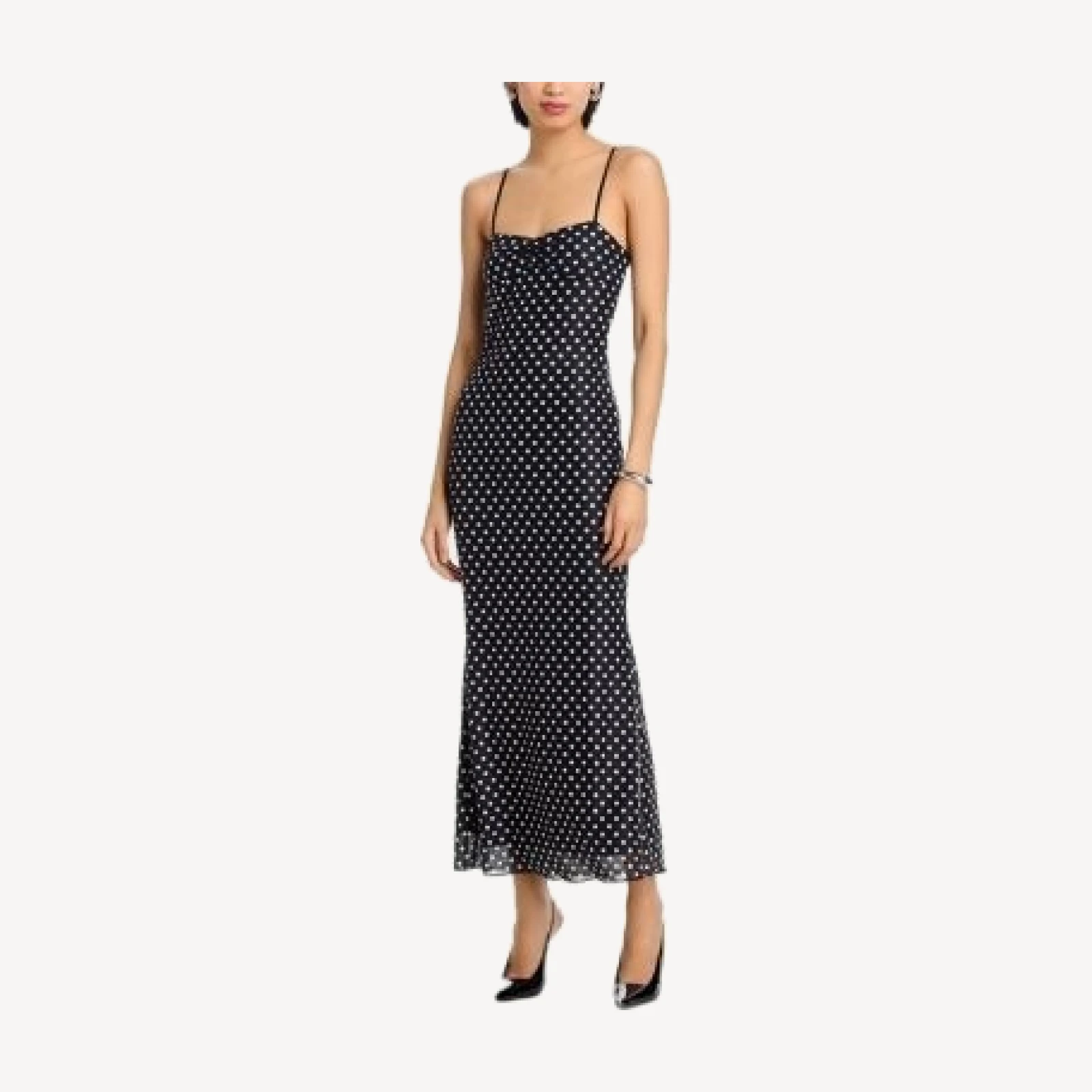 Aqua Mesh Maxi Dress - Exclusive