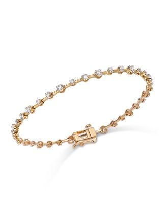 Bloomingdale's Fine Collection Diamond Bracelet in 14K Yellow Gold, 1.0 tcw