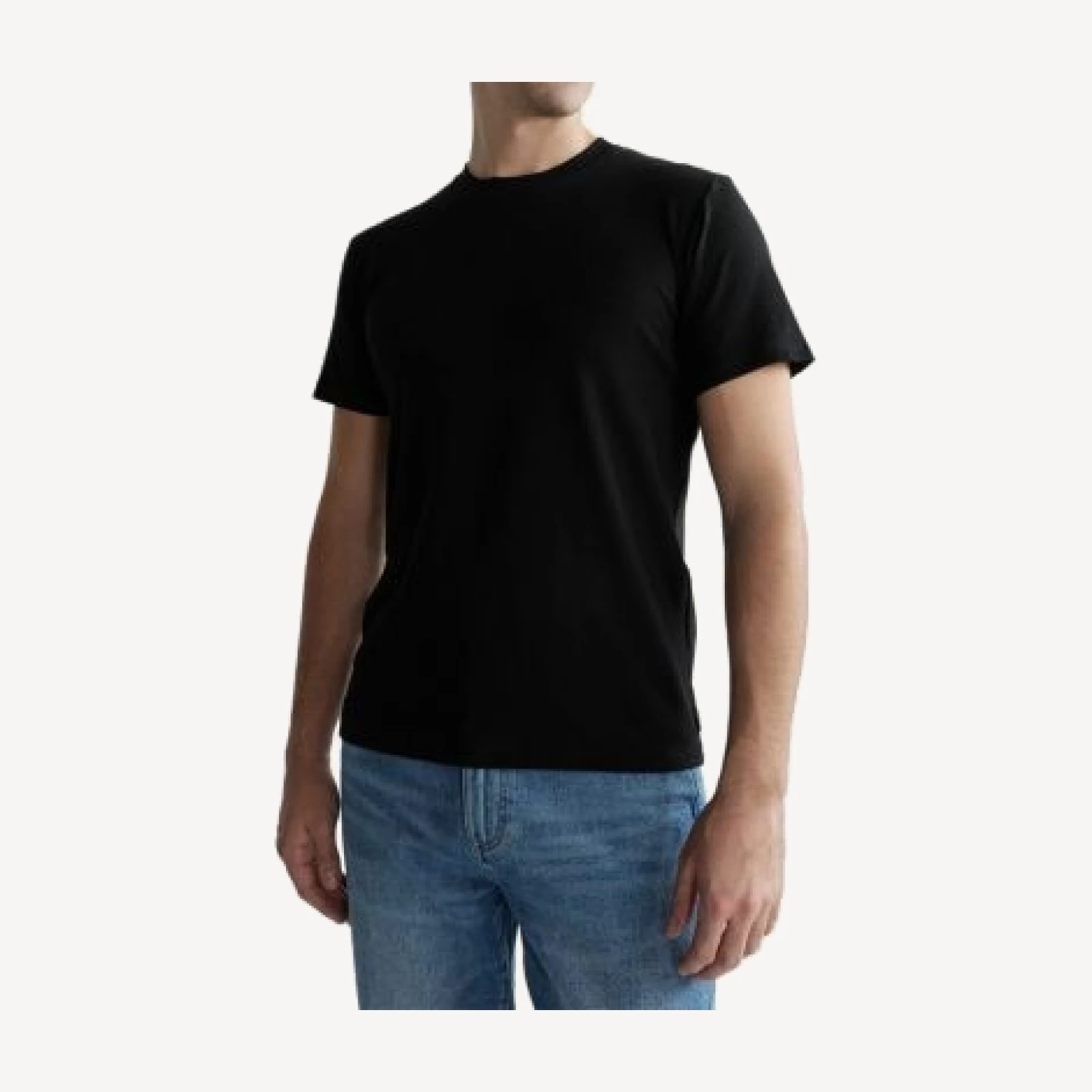 DL1961 Ribbed Crewneck T-Shirt