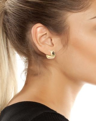 Kurt Geiger London Mansion Signature Eagle Hoop Earrings