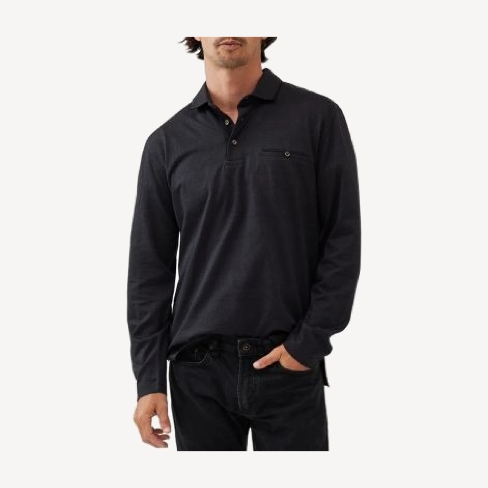 Rodd & Gunn Clinton Long Sleeve Polo Shirt