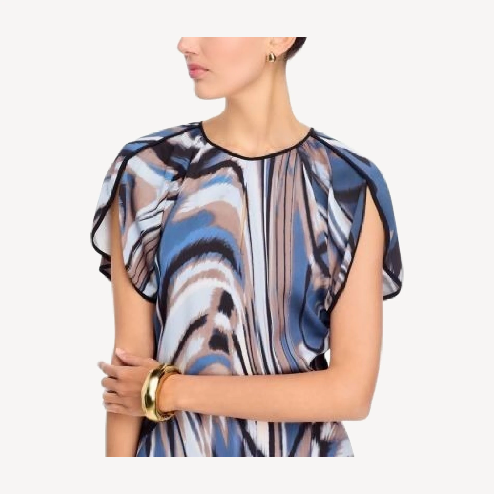 Boss Divalia Split Sleeve Dress