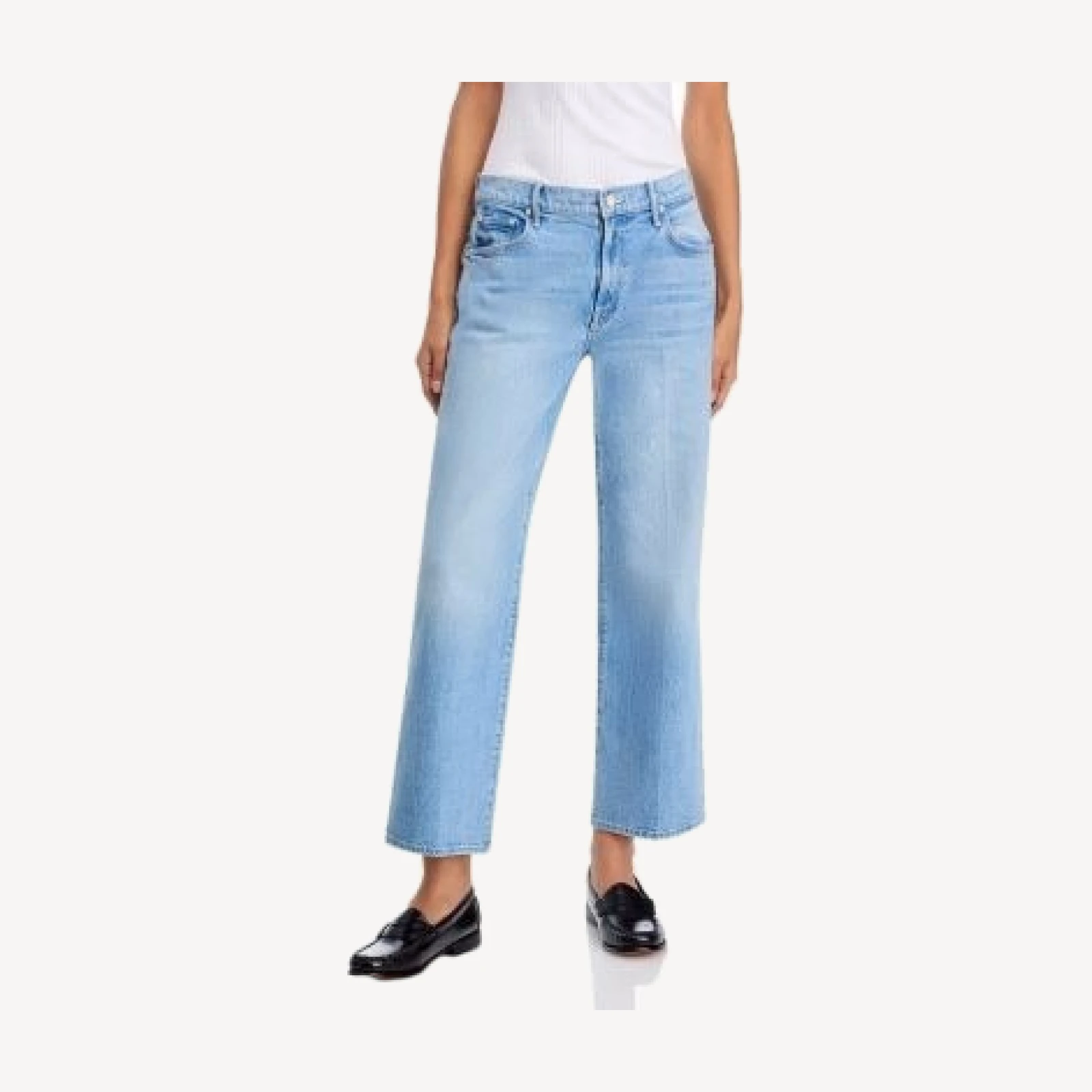 Mother The Mid Rise Maven Ankle Jeans in Magic School Bus